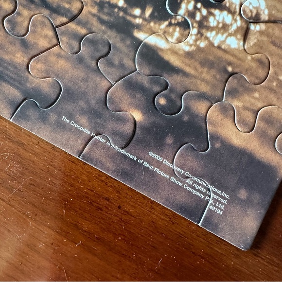 The Crocodile Hunter Steve Irwin 300 Piece Poster 2’ x 3’ Puzzle Hasbro 2000 - Picture 6 of 7